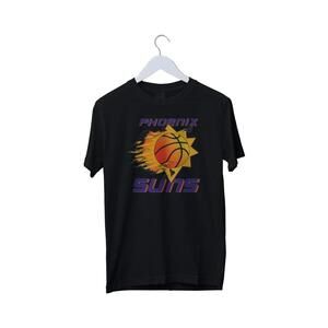 American Basketball Phoenix Sun Graphic Print Mens T Shirt